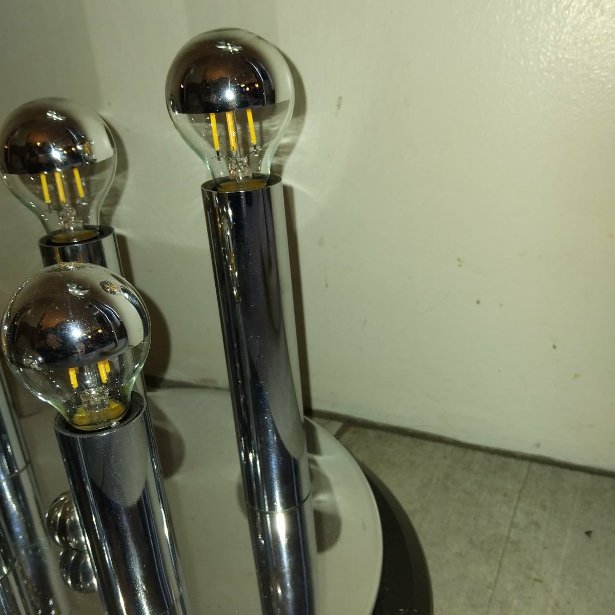 Lampe à poser attribué à GAETANO SCOLARI, années 70-photo-1