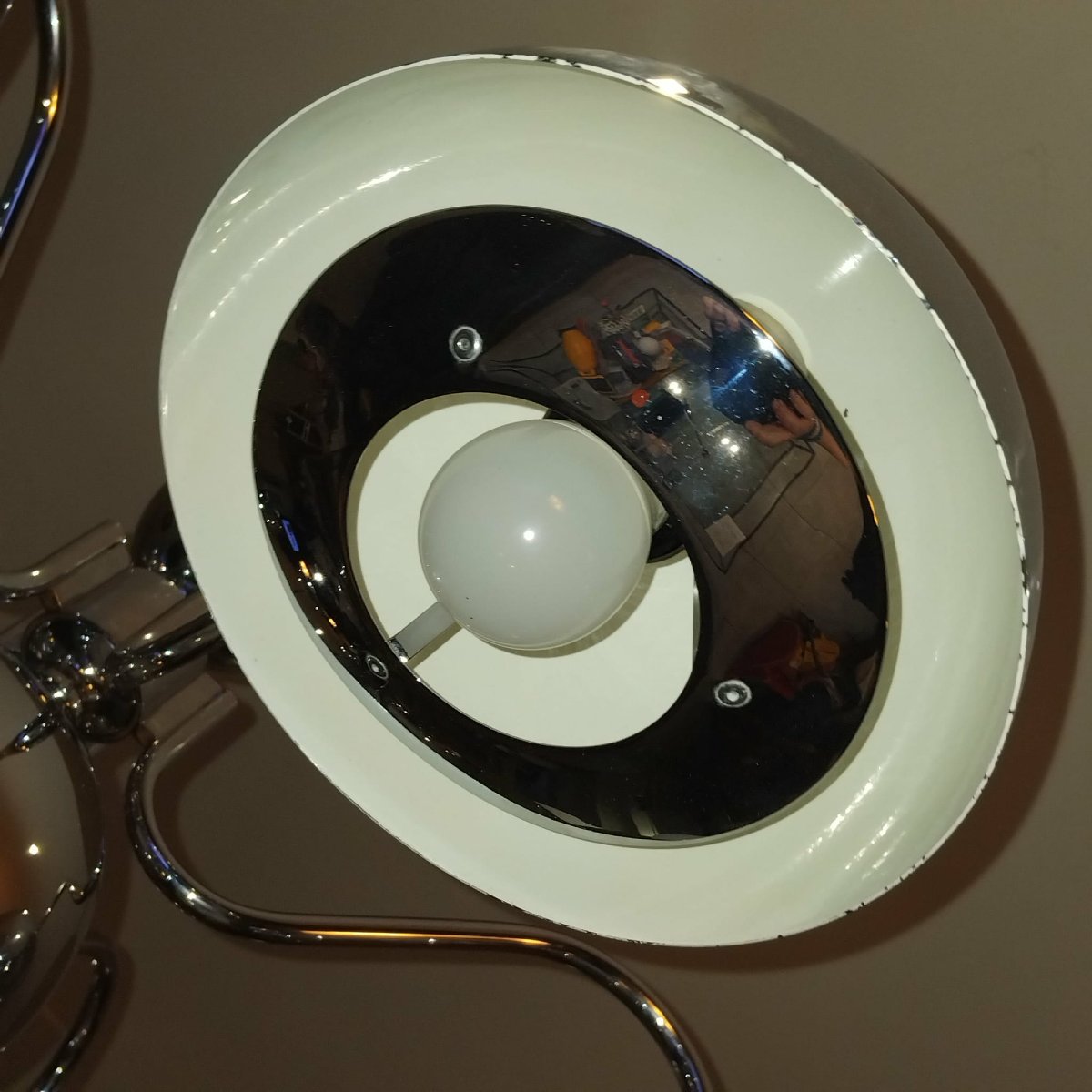 Chrome Chandelier By Gioffredo Reggiani, 1970s-photo-3