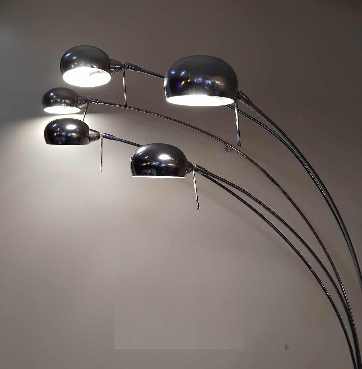 Lampadaire 5 bras années 70-photo-2