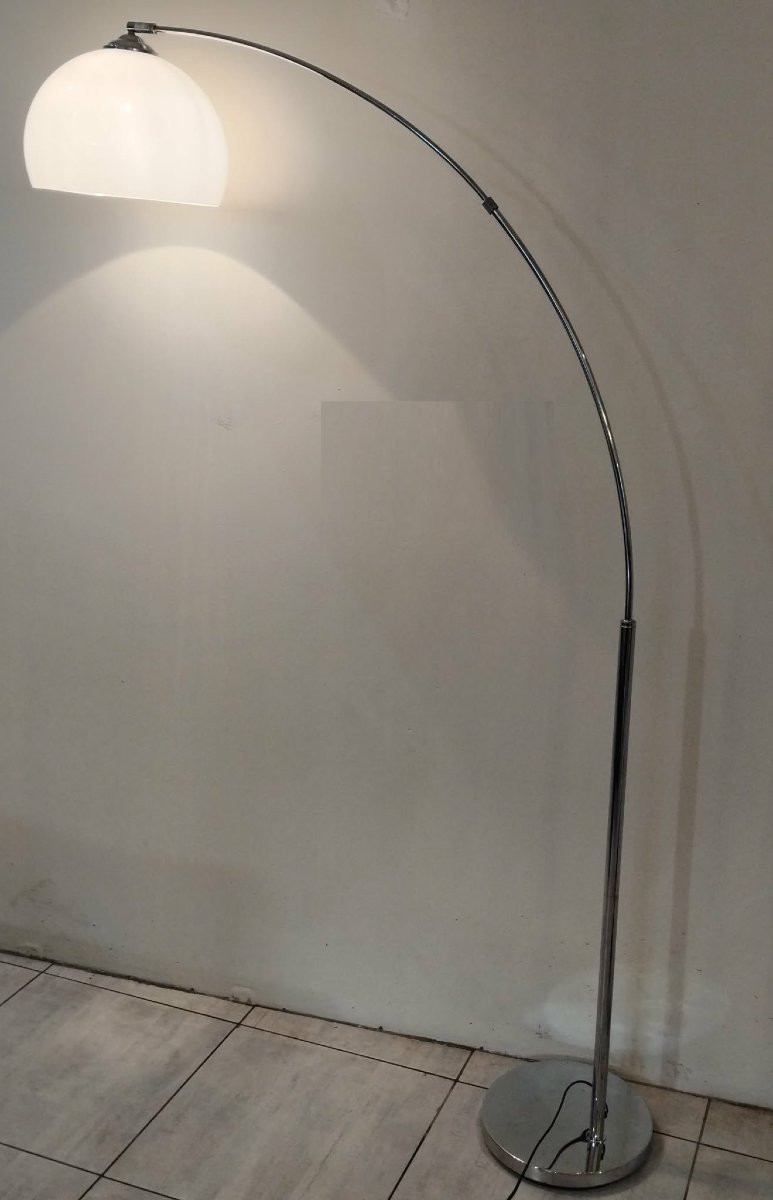 Arc Floor Lamp, 1980s, By International Design-photo-2