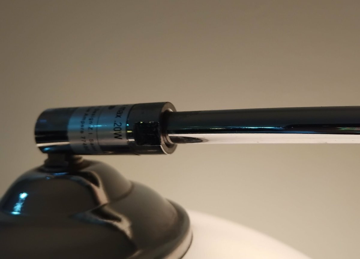 Arc Floor Lamp, 1980s, By International Design-photo-4