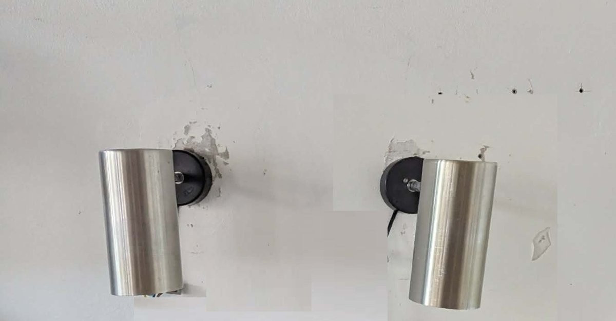 Pair Of 1970s Brushed Aluminum Tube Wall Lights By Staff Leuchten-photo-1