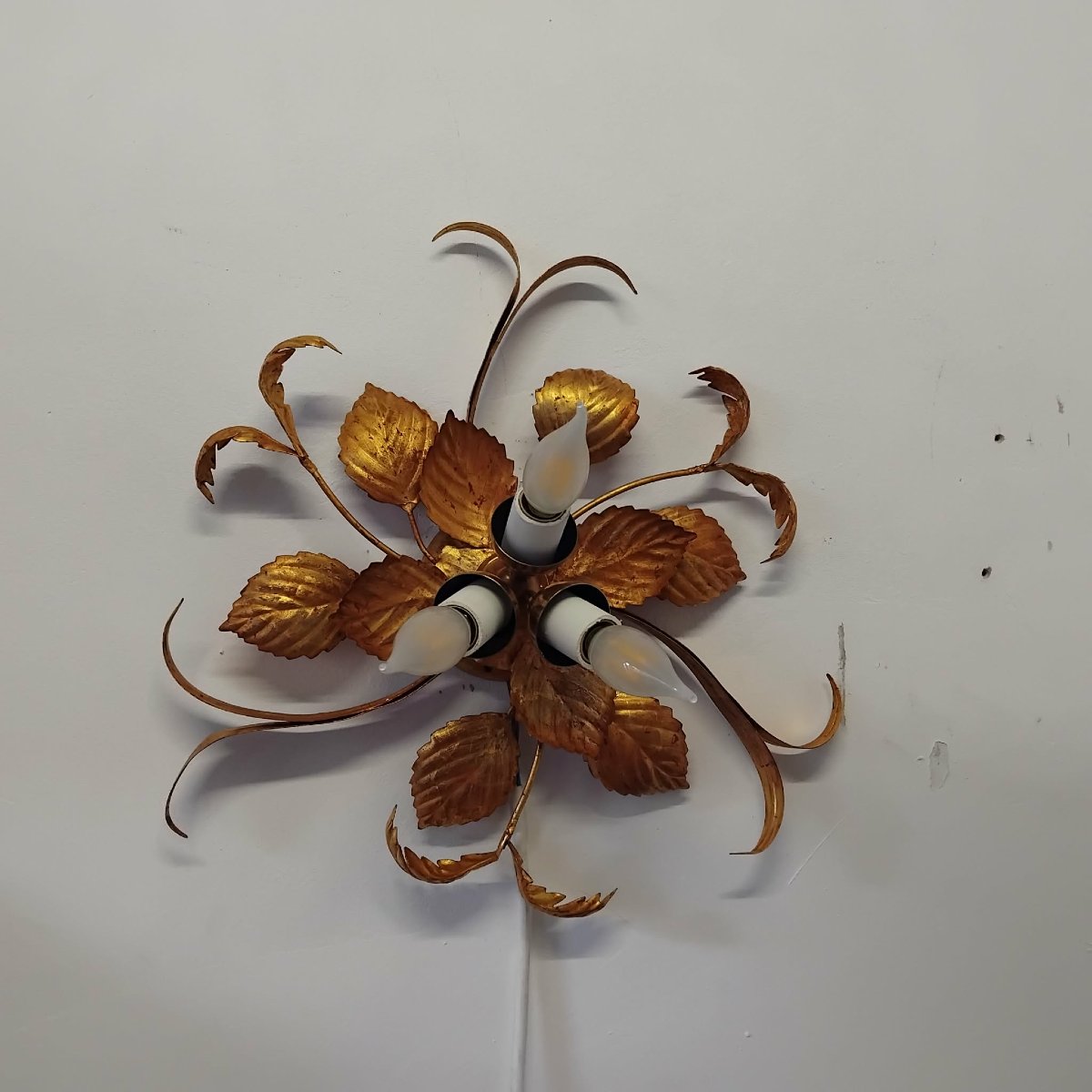 Hollywood Regency Wall Or Ceiling Light, 1960s/70s-photo-3