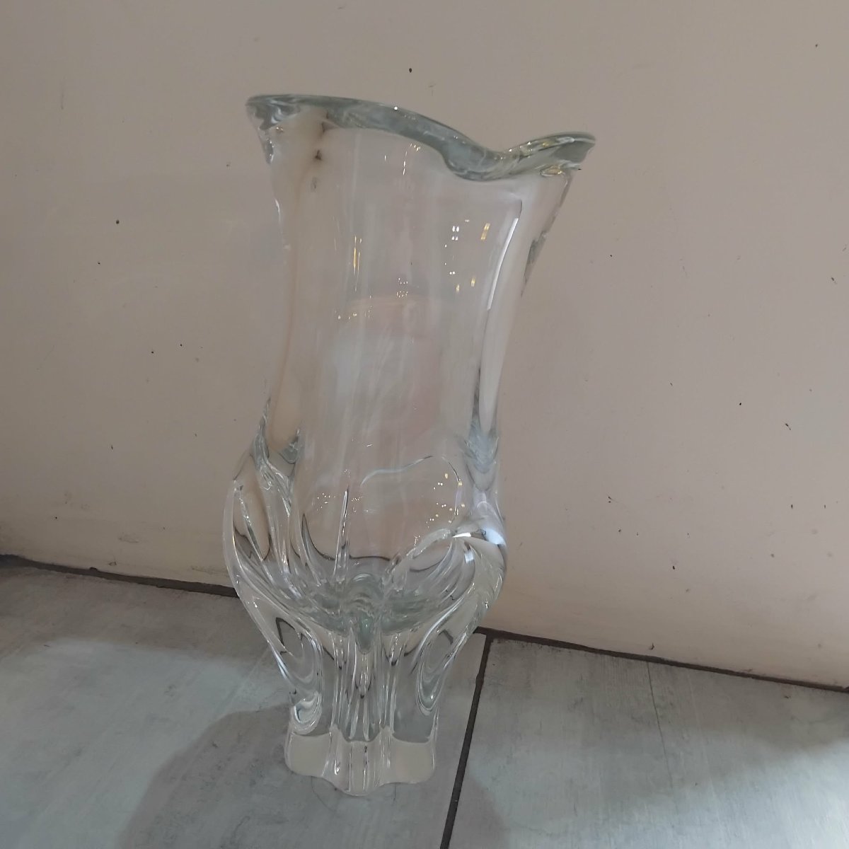 Large Crystal Vase-photo-2