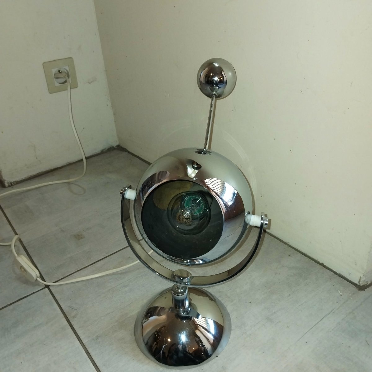 Lampe à poser EYE BALL années 70-photo-2