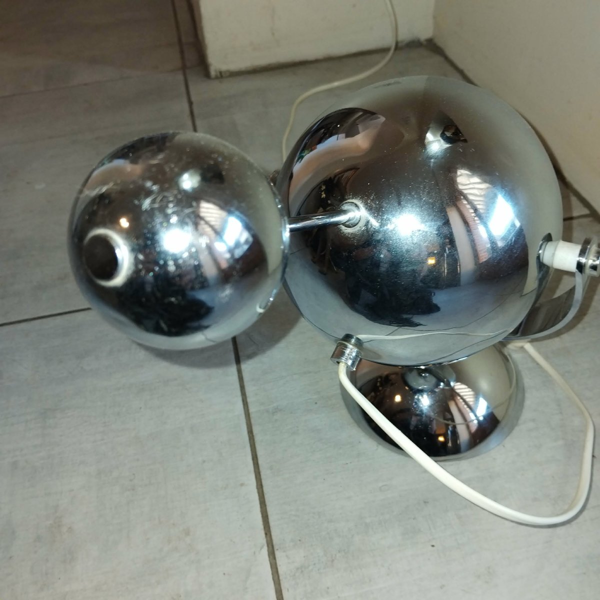 Lampe à poser EYE BALL années 70-photo-3