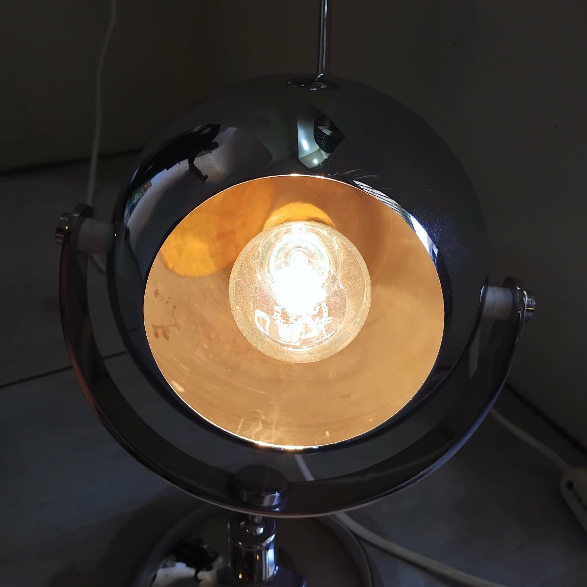 Lampe à poser EYE BALL années 70-photo-6