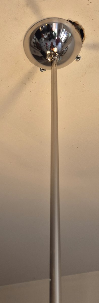 Lustre italien 3 branches 70's DLG Gaetano Scolari-photo-8
