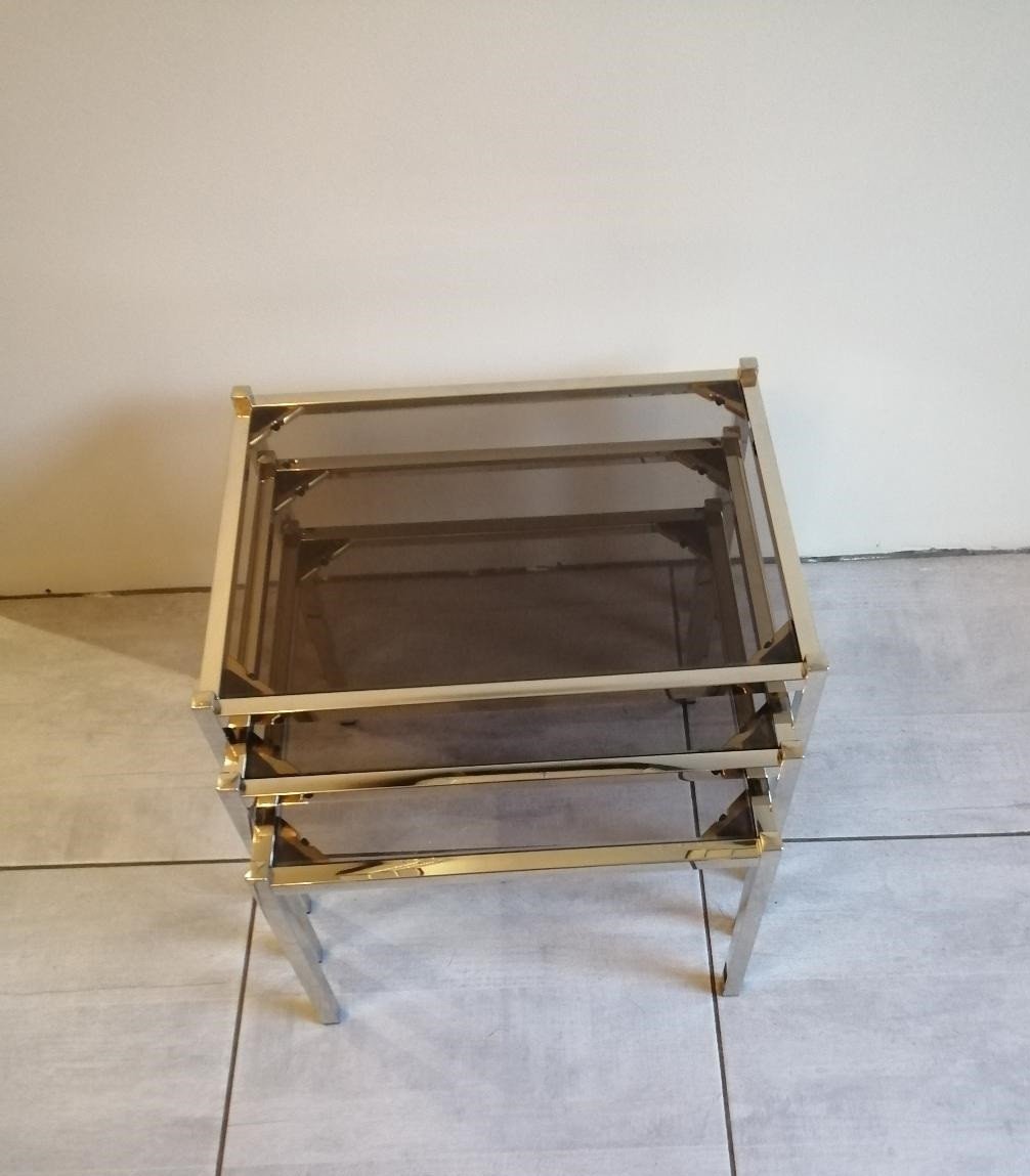 Suite Of 3 Nesting Tables 70s