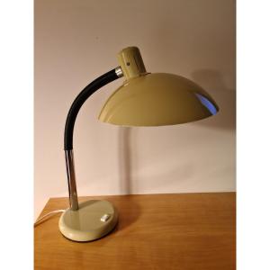 Large 50's Lacquered Sheet Table Lamp