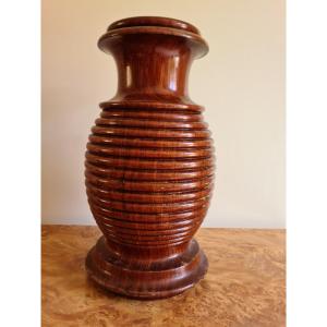 Exceptional Walking Cane Holder In Mahogany