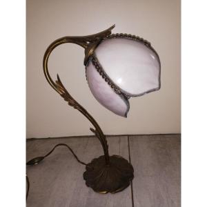 Art Nouveau Lamp 1900 Water Lily