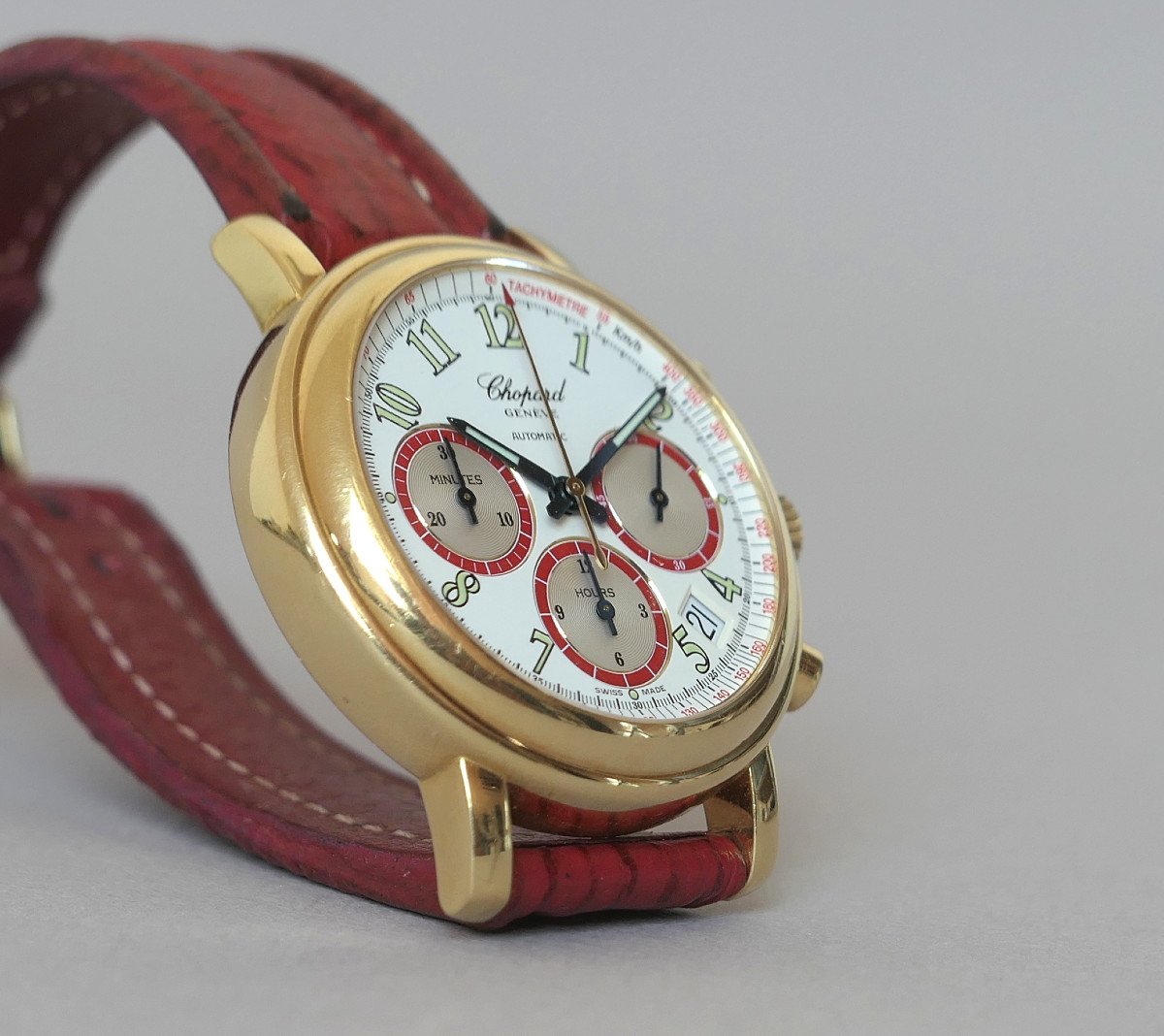 Chopard Chronographe Mille Miglia _ Or 18 Carats _ Série Limitée à 100 Exemplaires-photo-2