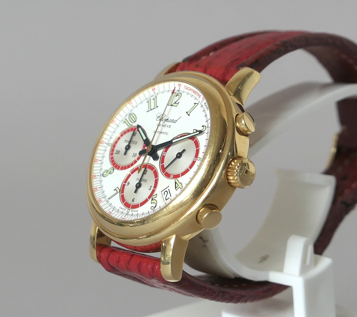 Chopard Chronographe Mille Miglia _ Or 18 Carats _ Série Limitée à 100 Exemplaires-photo-3