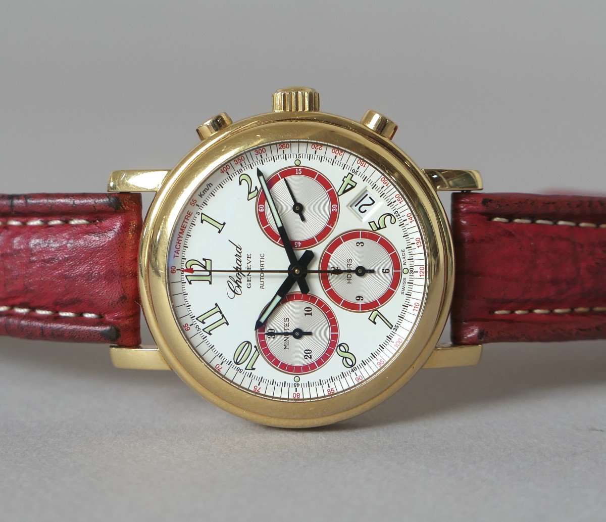 Chopard Chronographe Mille Miglia _ Or 18 Carats _ Série Limitée à 100 Exemplaires-photo-2
