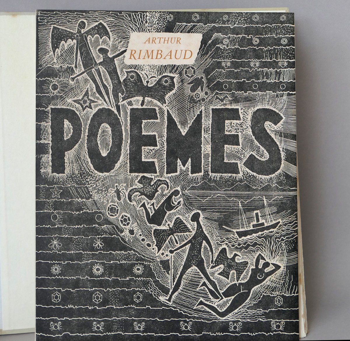 Rthur Rimbaud  -  «Poêmes»  - Gravures: Michel Jamar