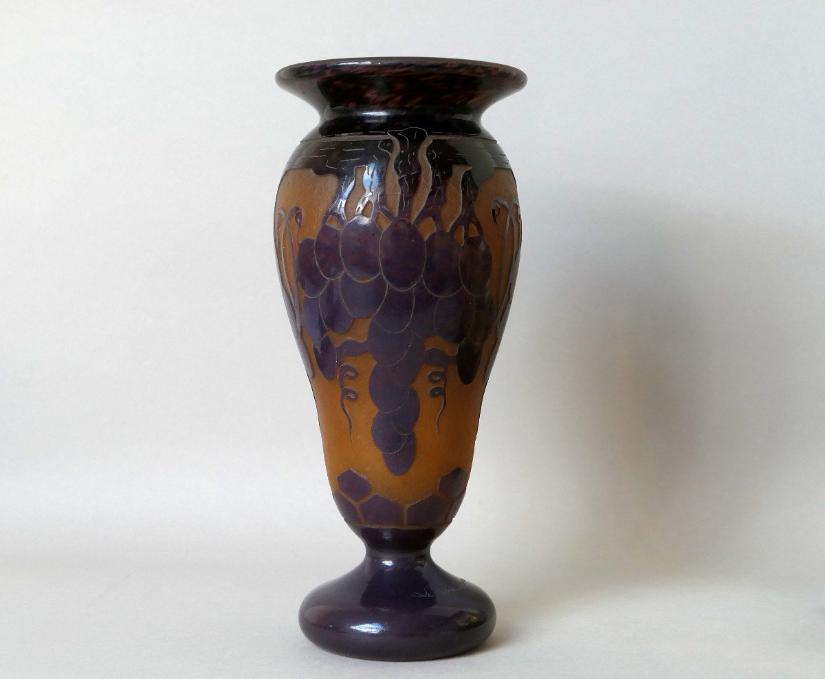 Le Verre Français - Vase "muscat"-photo-4