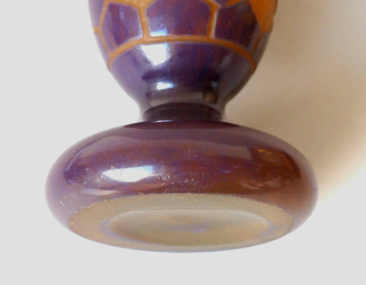 Le Verre Français - Vase "muscat"-photo-4