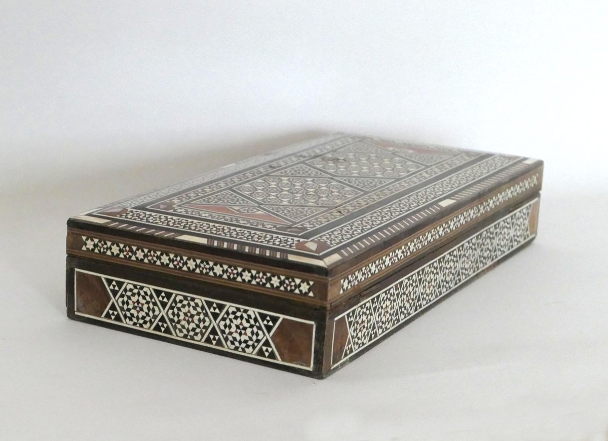 Coffret Oriental Marqueté-photo-2