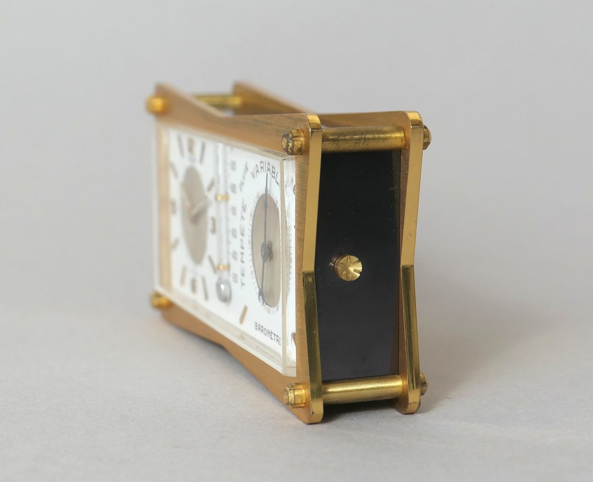 Jaeger-lecoultre - Compendium (alarm Clock-thermometer-barometer)-photo-3