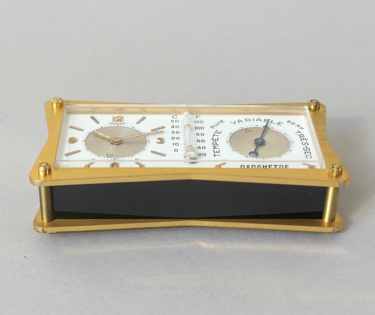 Jaeger-lecoultre - Compendium (alarm Clock-thermometer-barometer)-photo-5