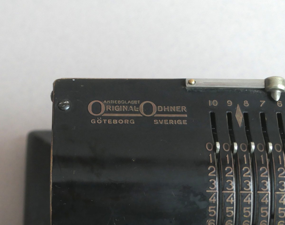 Calculatrice Mécanique Ohdner-photo-3