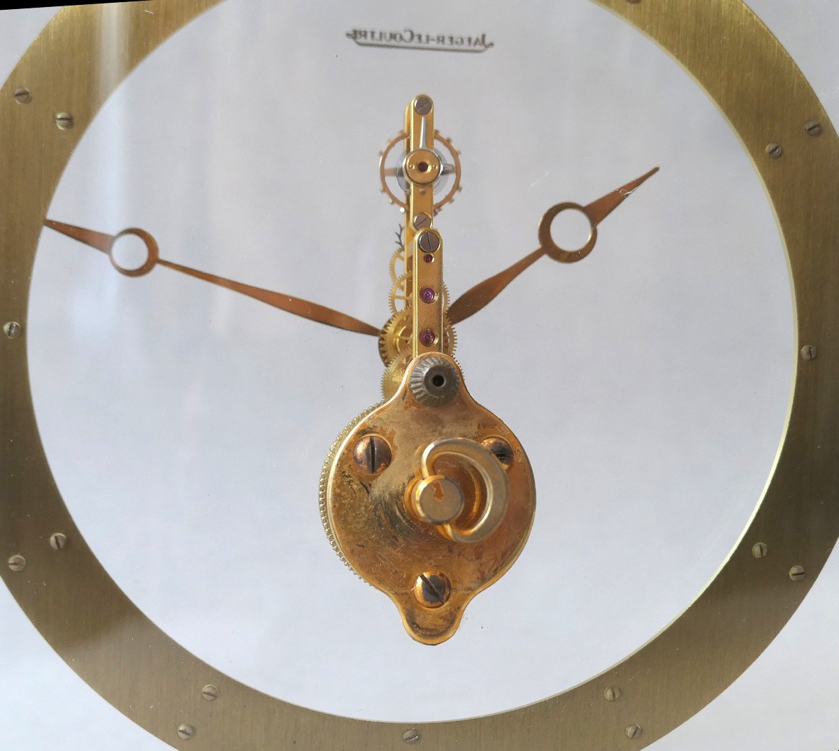 Pendule De Table Jaeger-lecoultre - Mouvement Baguette-photo-1