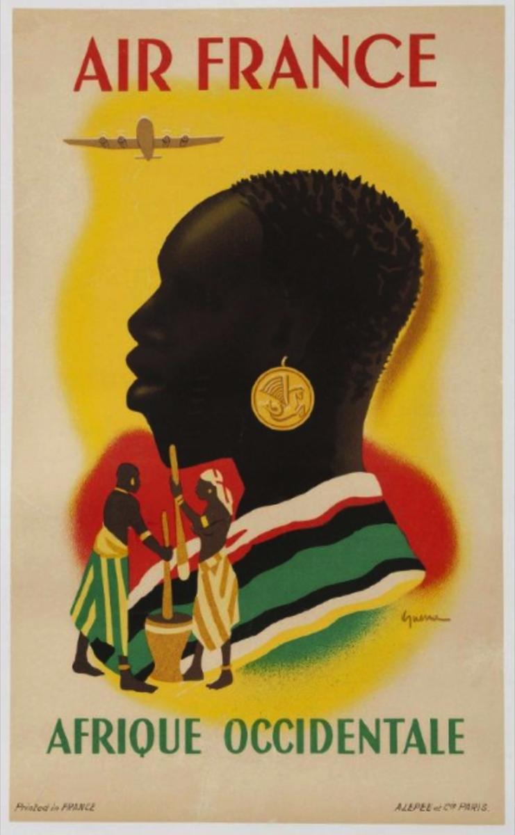 Air France Poster - West Africa