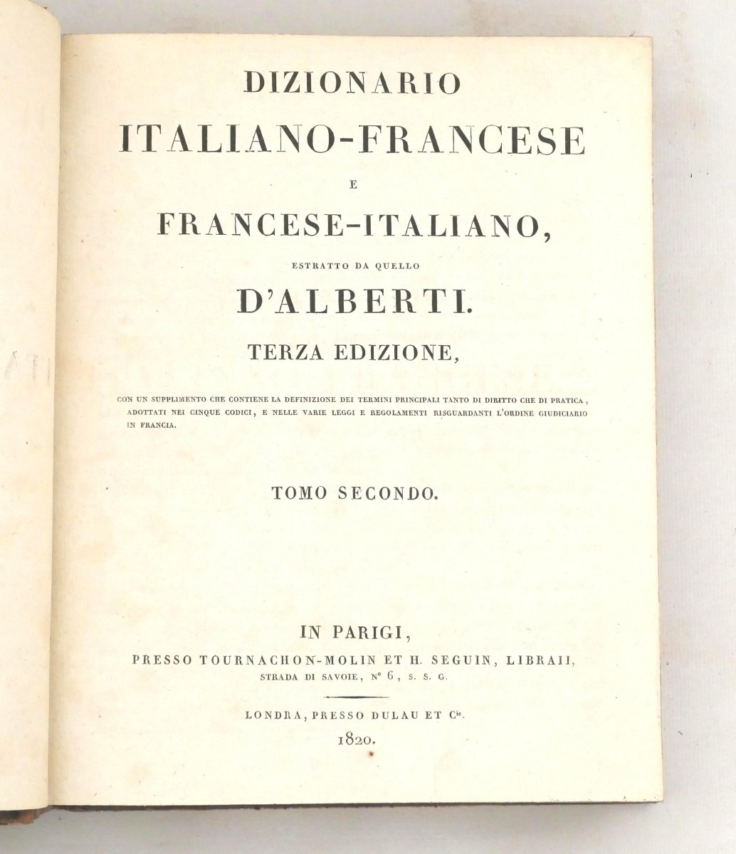 French-italian / Italian French Dictionaries-photo-3