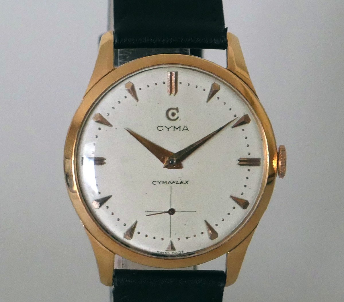 Cyma - 18 K Rose Gold - 38 Mm-photo-2