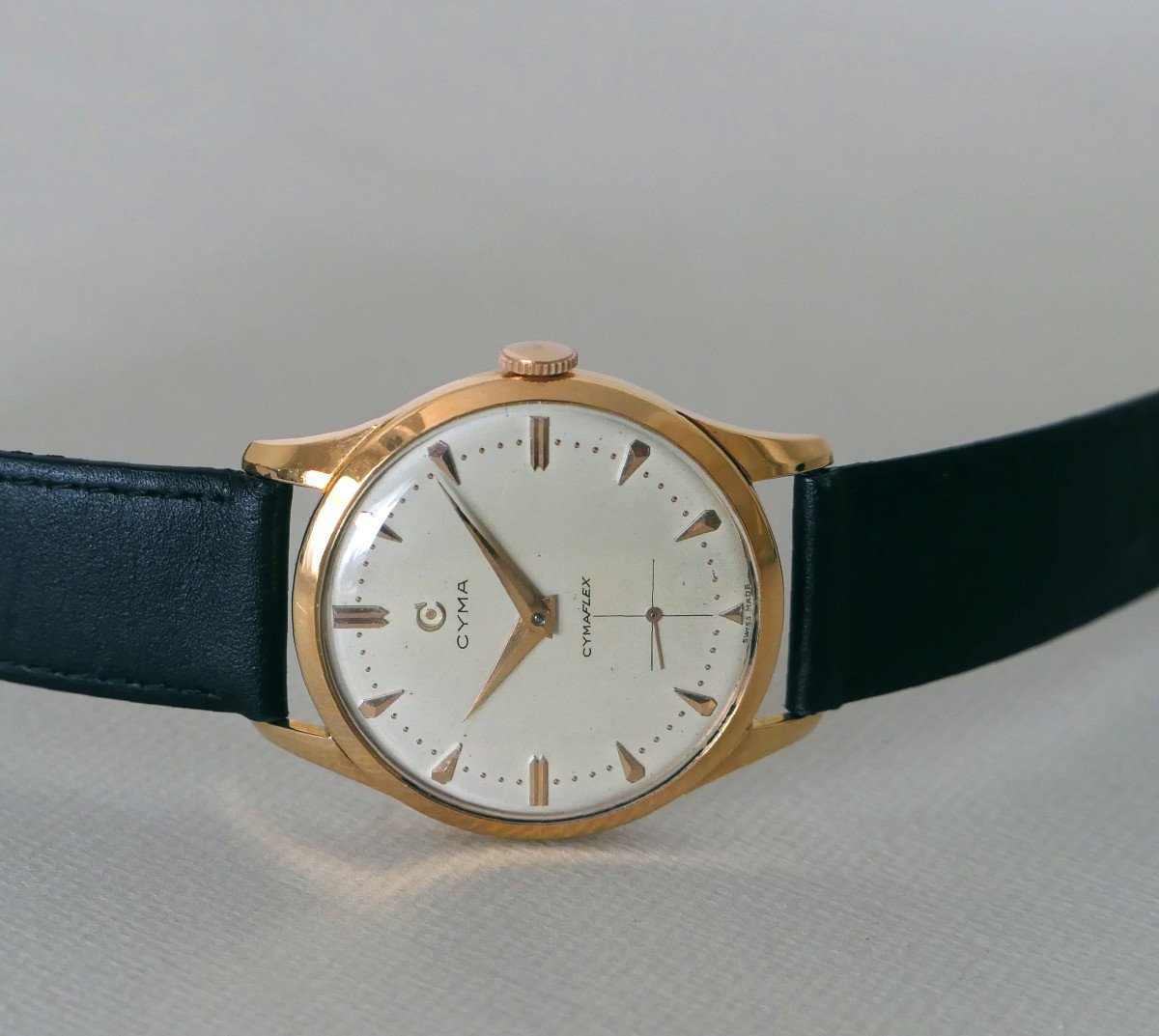 Cyma - 18 K Rose Gold - 38 Mm-photo-2