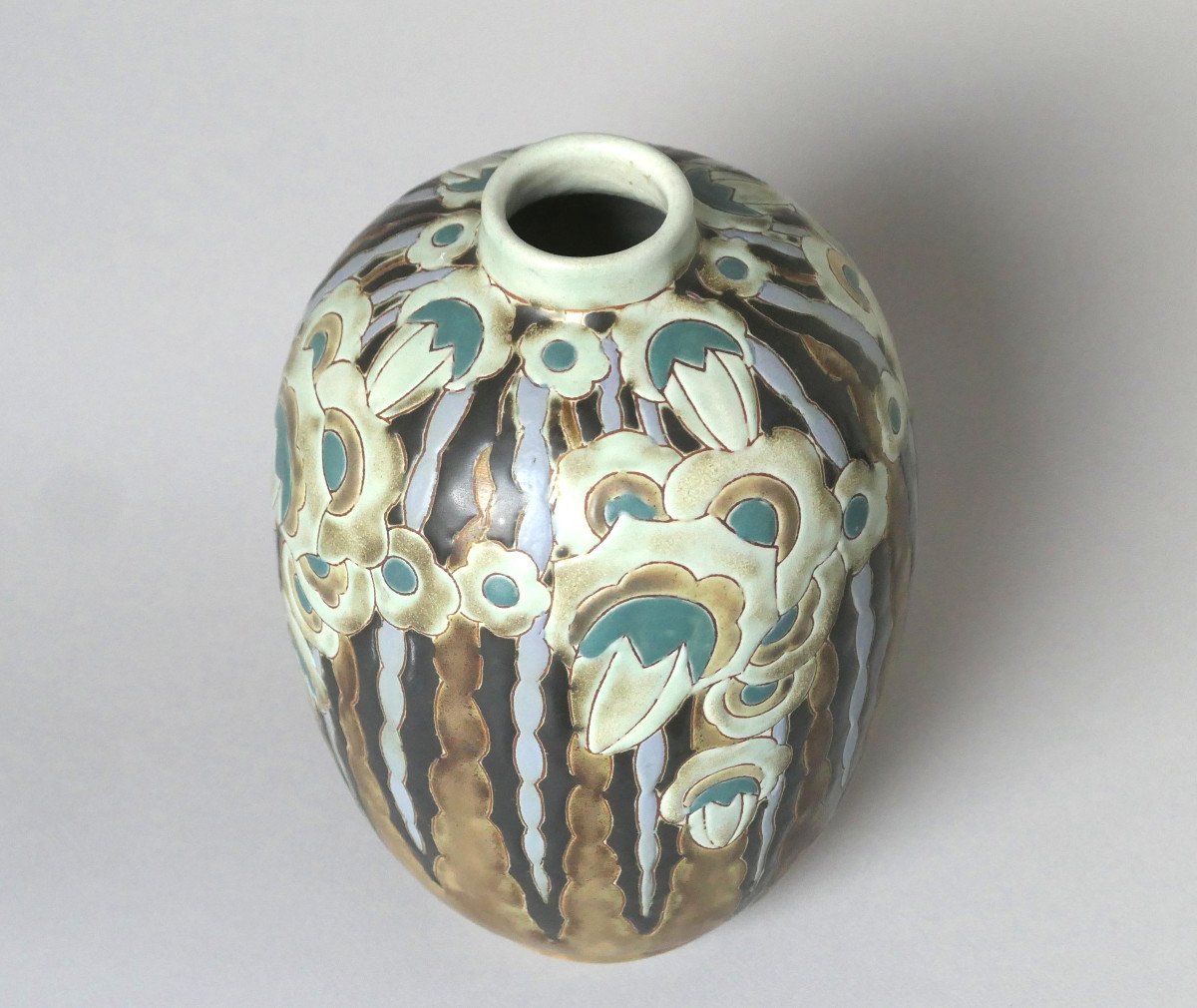 Vase Keramis - D1227 - C. Catteau-photo-4