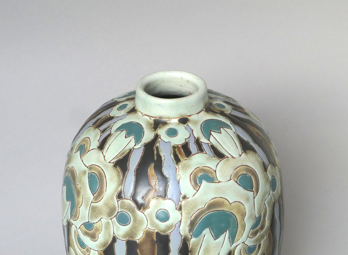 Vase Keramis - D1227 - C. Catteau-photo-1