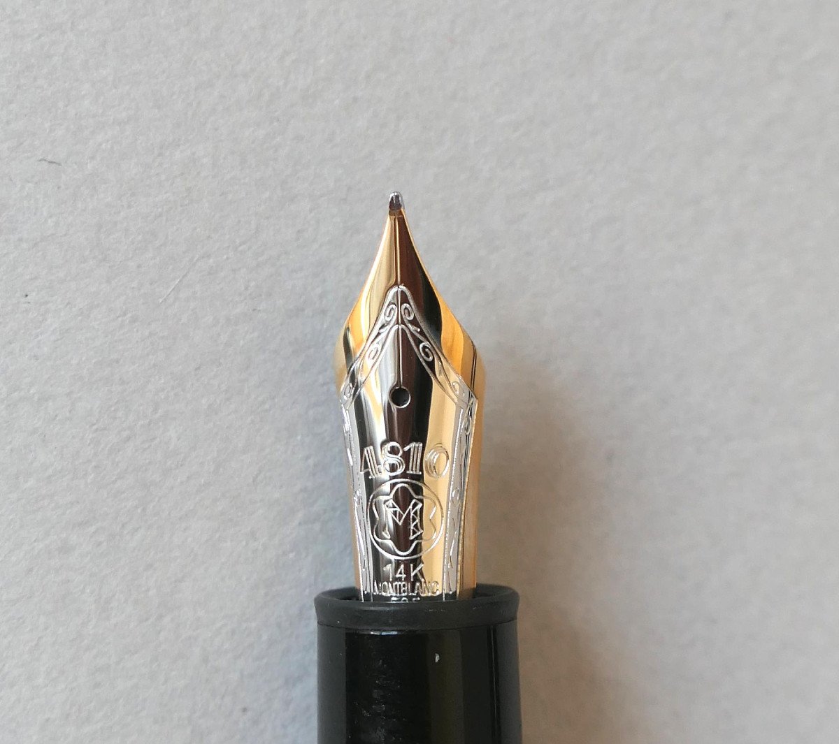 Montblanc - Stylo à Plume « meisterstuck 4810 » - Etat neuf-photo-4