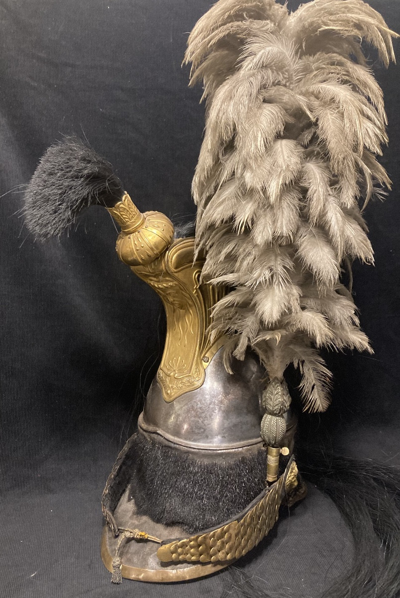 Casque et cuirasse officier de cuirassier  Empire