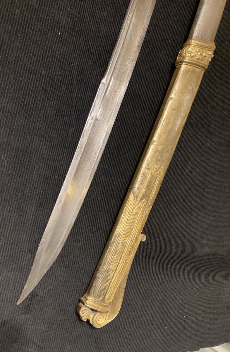 Sabre de général de division, modèle du 1er  vendémiaire  An XII. Premier Empire.-photo-3