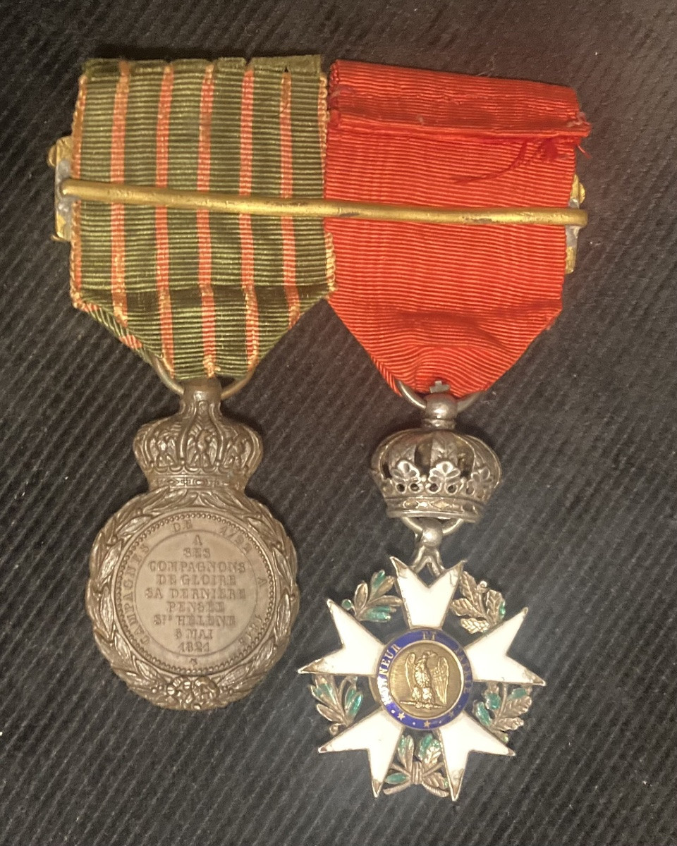 Barrette des Vieux  débris de l’Armée Impériale . Légion d’Honneur 3e type (1806-1808) .Premier-photo-2