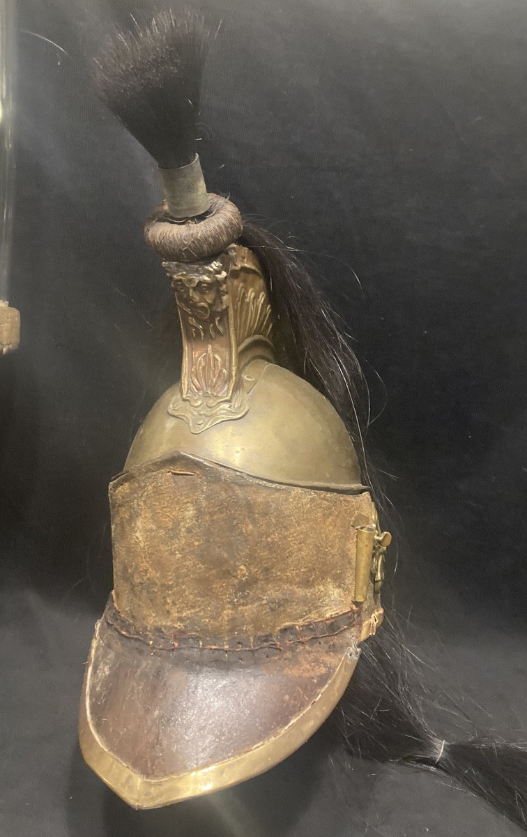 Casque de dragons troupe. Consulat / Premier Empire.