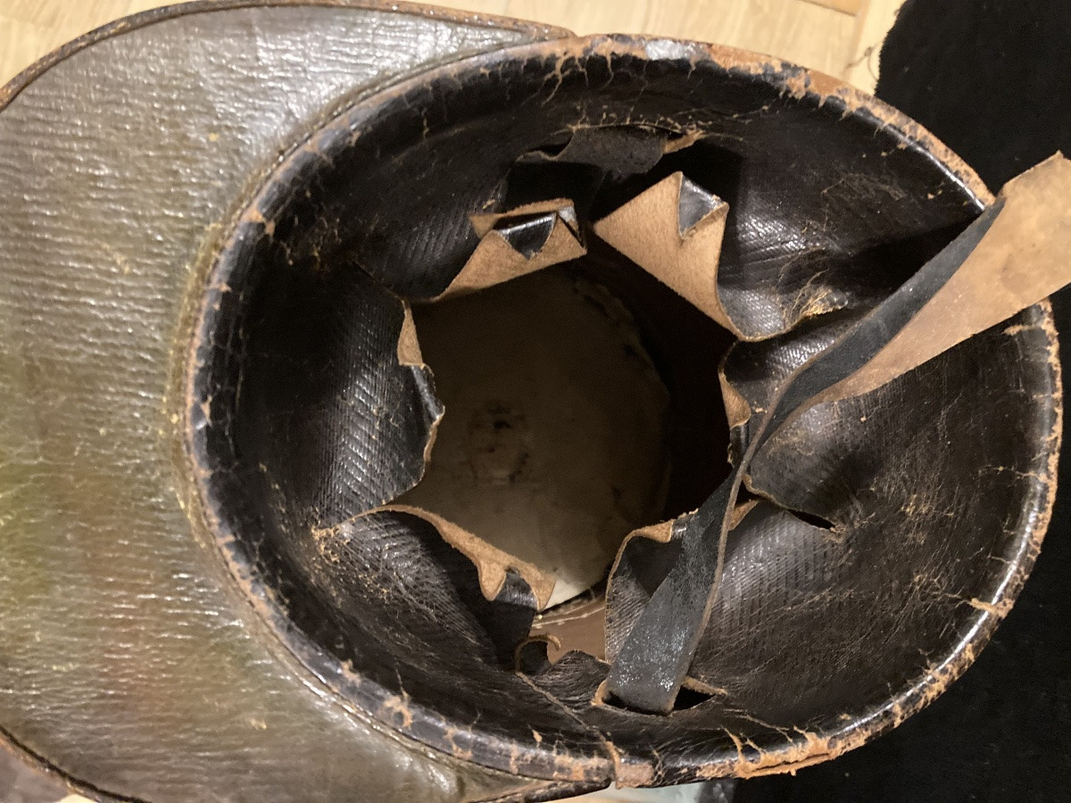 Light Cavalry Officer's Shako Roll. Late First Empire. Circa 1813.-photo-4