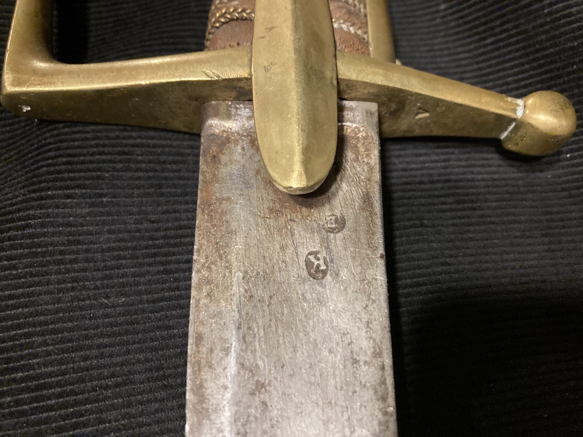 Sabre de Chasseurs à Cheval de la Garde Impériale . Second modèle . 1er Empire.(1810-1815).-photo-4