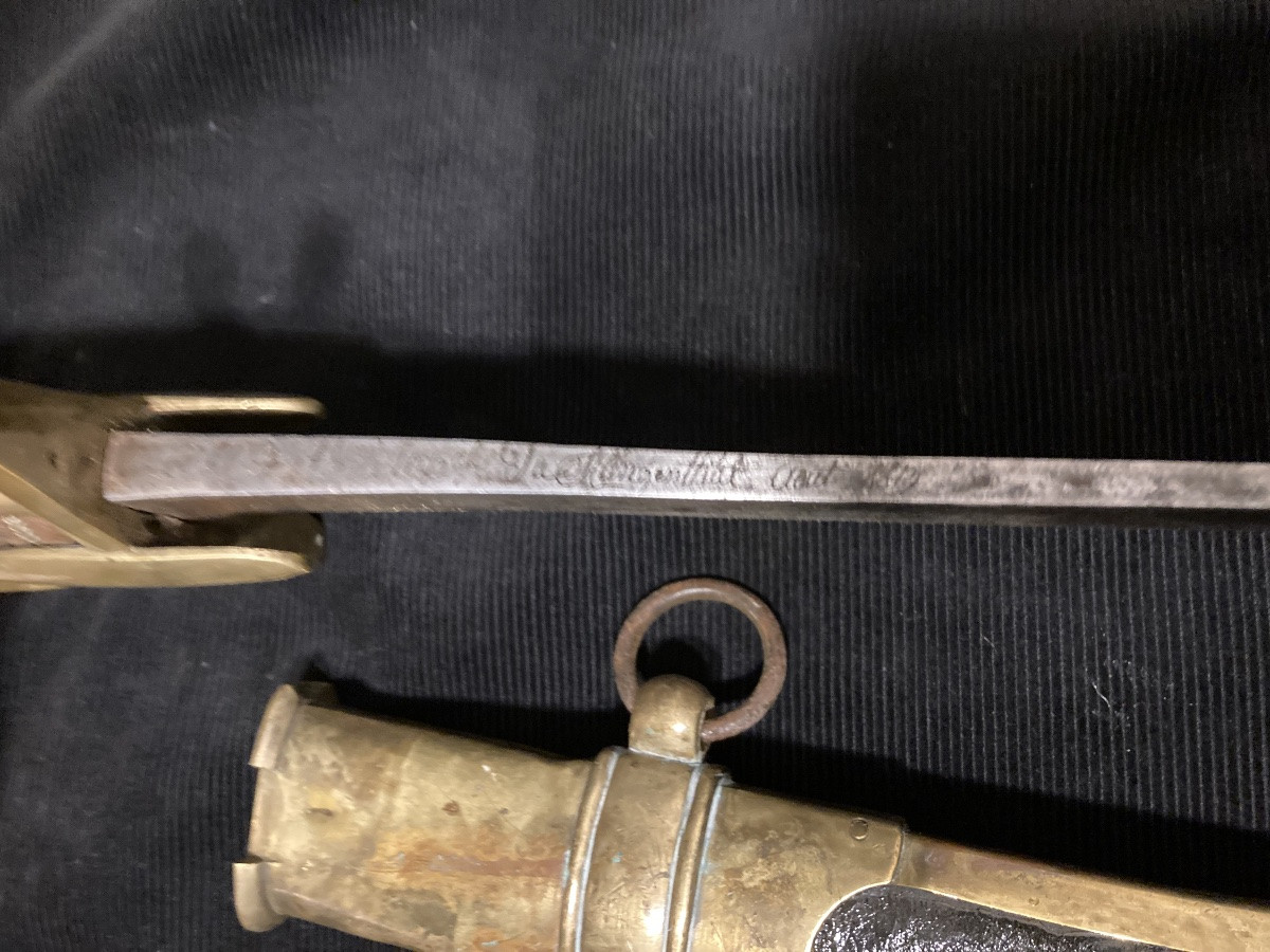 Sabre de Chasseurs à Cheval de la Garde Impériale . Second modèle . 1er Empire.(1810-1815).-photo-5