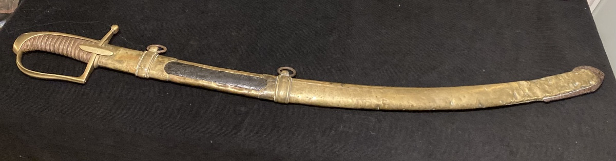 Sabre de Chasseurs à Cheval de la Garde Impériale . Second modèle . 1er Empire.(1810-1815).