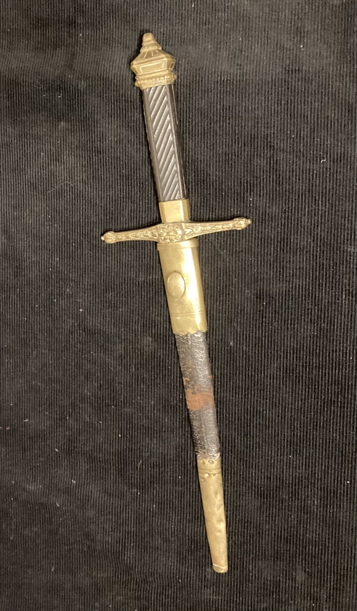 Dague d’Officier voir de Marine . Premier Empire. France .