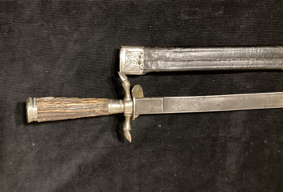 19th Century Hunting Dagger. Hunting.-photo-4