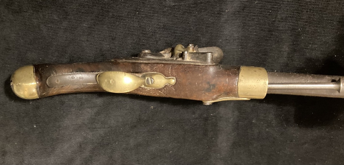 Cavalry Pistol, Year XIII Model. First Empire. “out Of The Attic”.-photo-1
