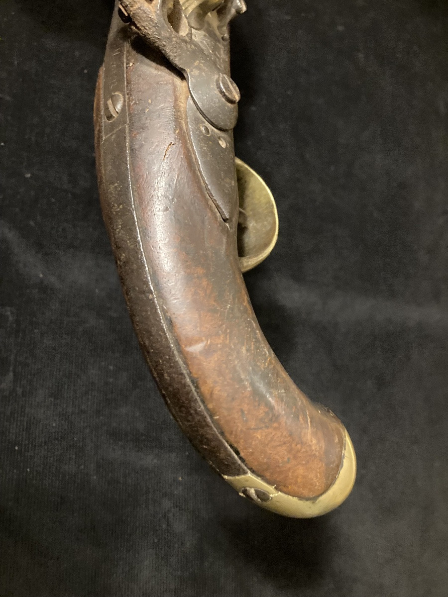 Cavalry Pistol, Year XIII Model. First Empire. “out Of The Attic”.-photo-2