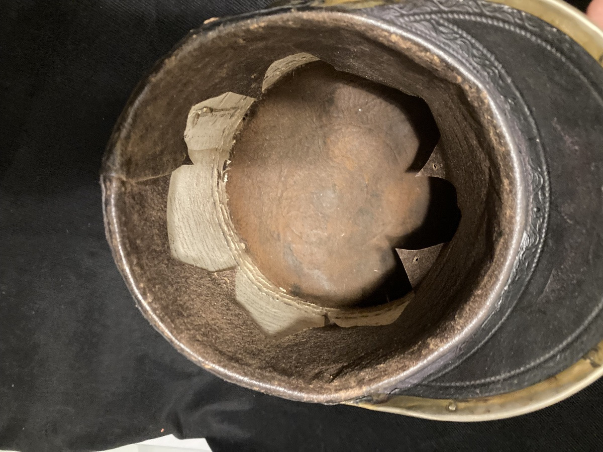 Shako d’officier du 13éme HUSSARD ou Gendarmerie. -photo-4