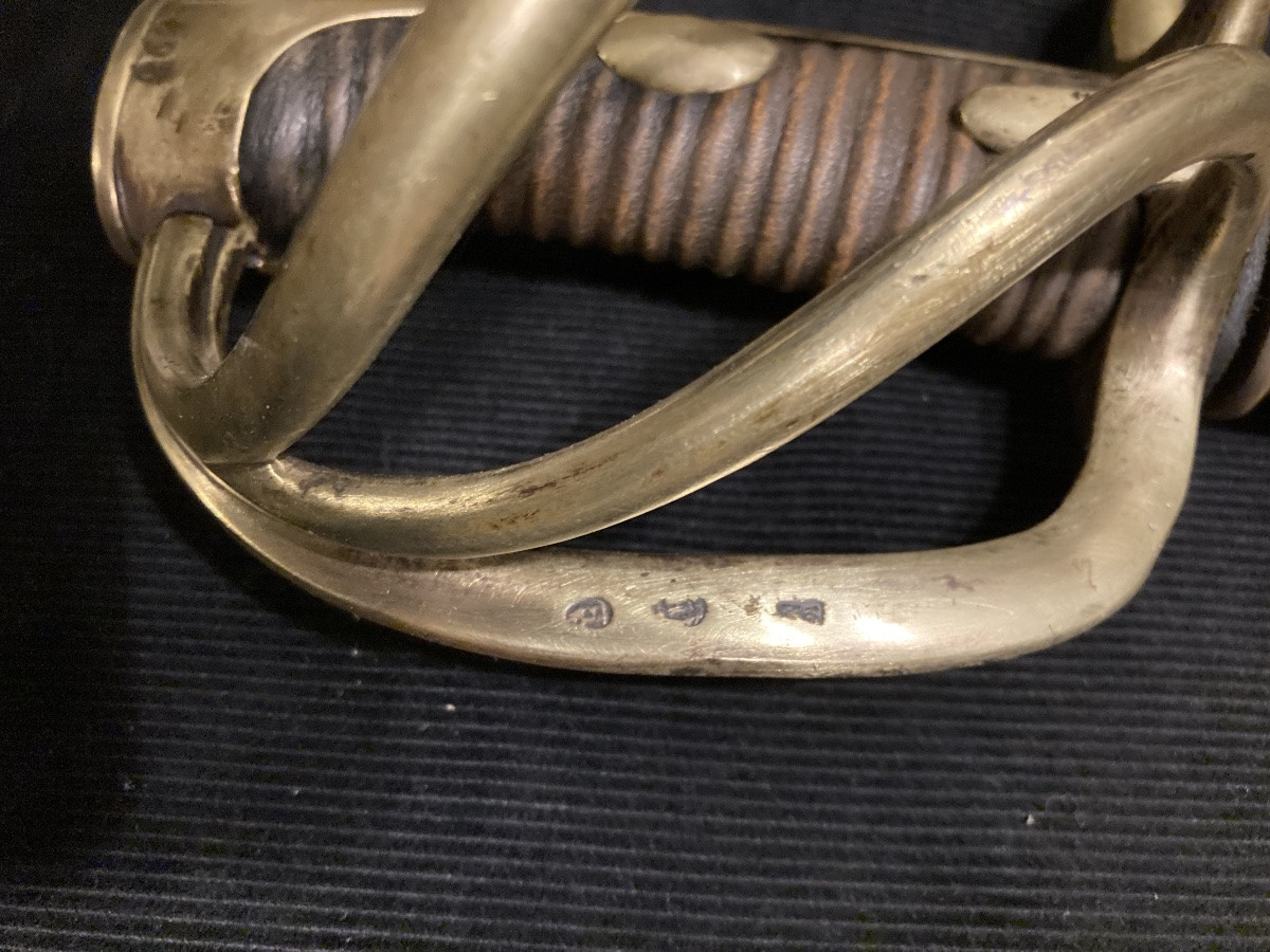 Light Cavalry Sabre "hussars And Chasseurs à Cheval"; Model Year XI. Hundred Days Empire-photo-5