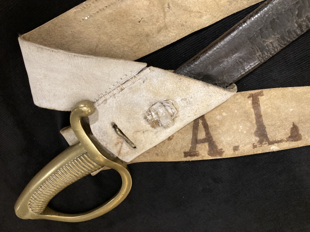 Infantry Sword Belt Of The First Empire.-photo-2