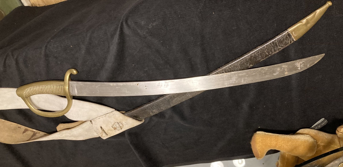 Infantry Sword Belt Of The First Empire.-photo-2